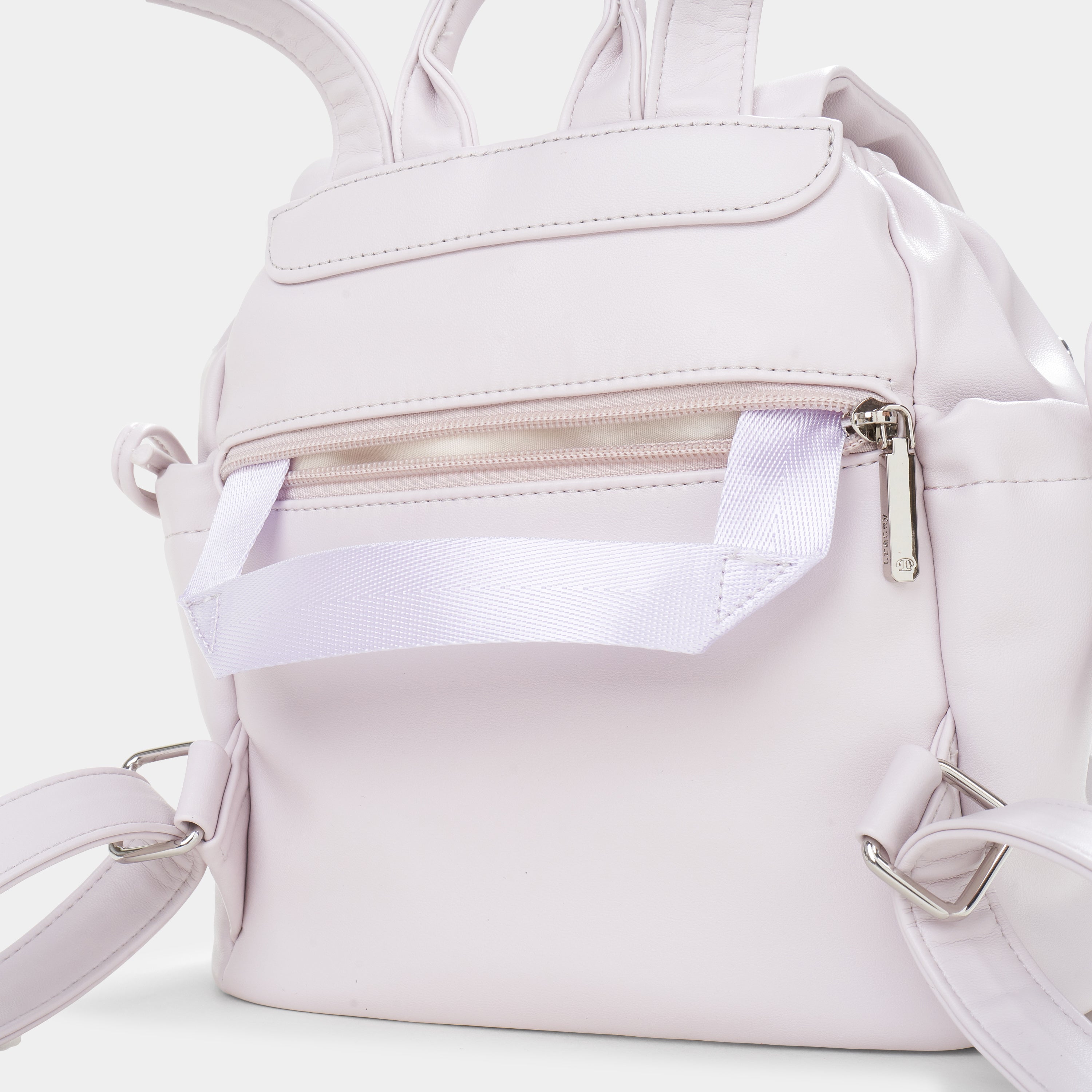 Ruched Bow Pocket Backpack
