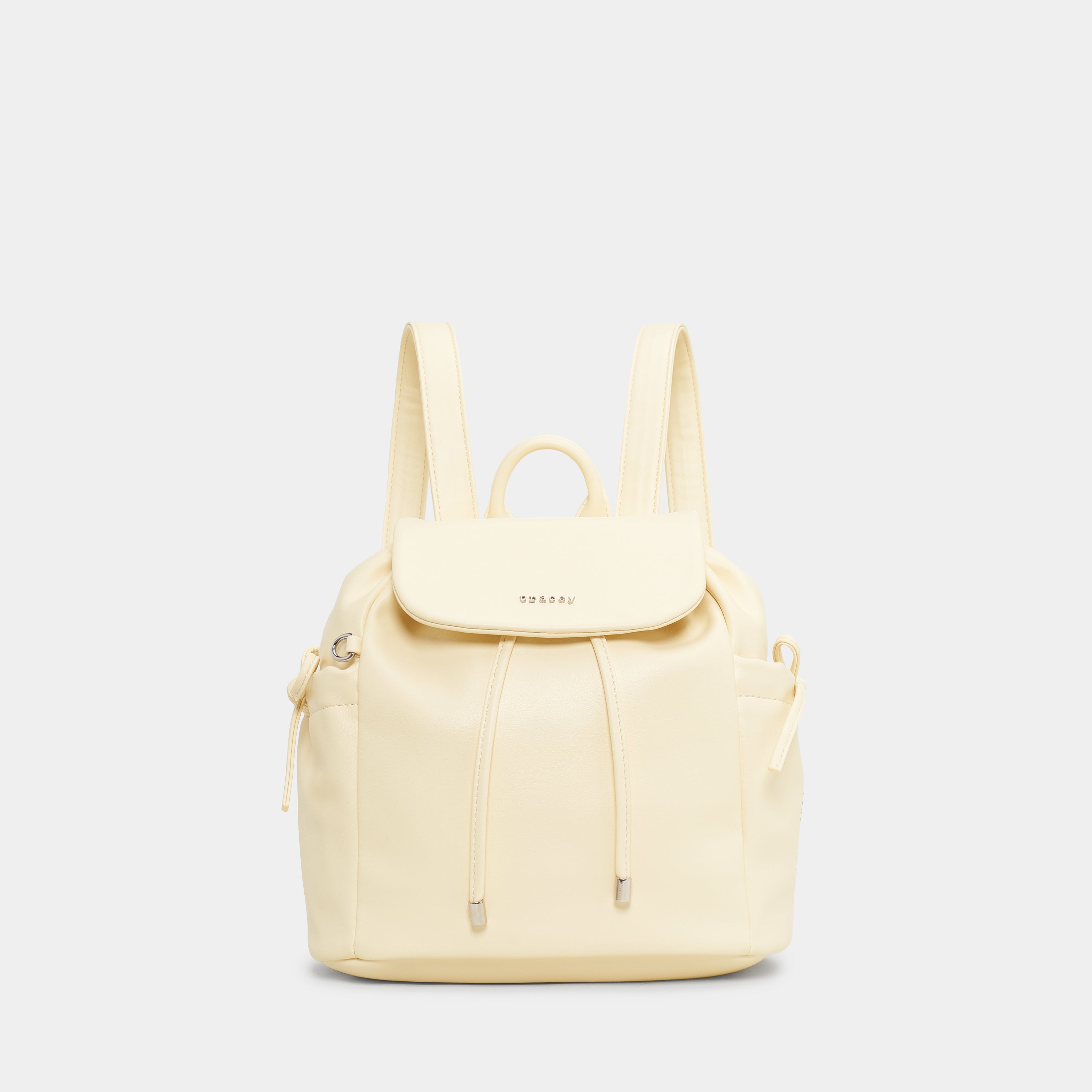 Ruched Bow Pocket Backpack