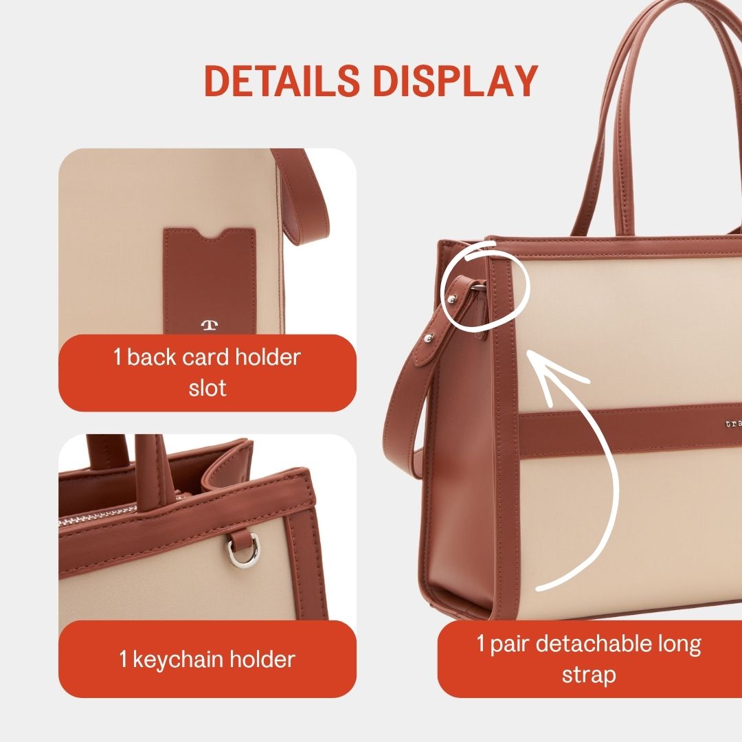 [Limited Edition] Americano City Tote Bag - Medium Wide (Coffee Edition)