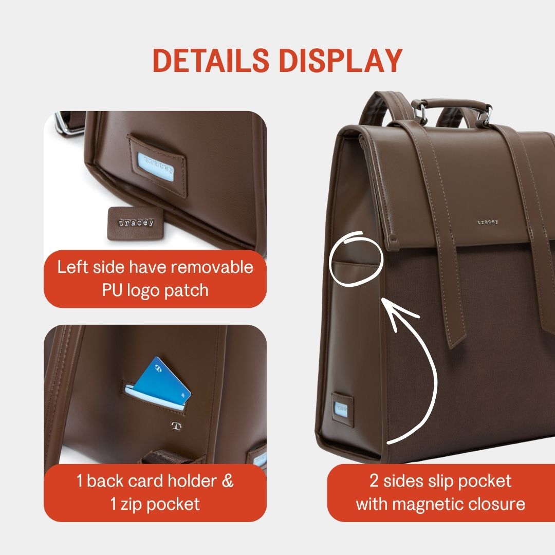 Urban-U Canvas 15 Inch Backpack