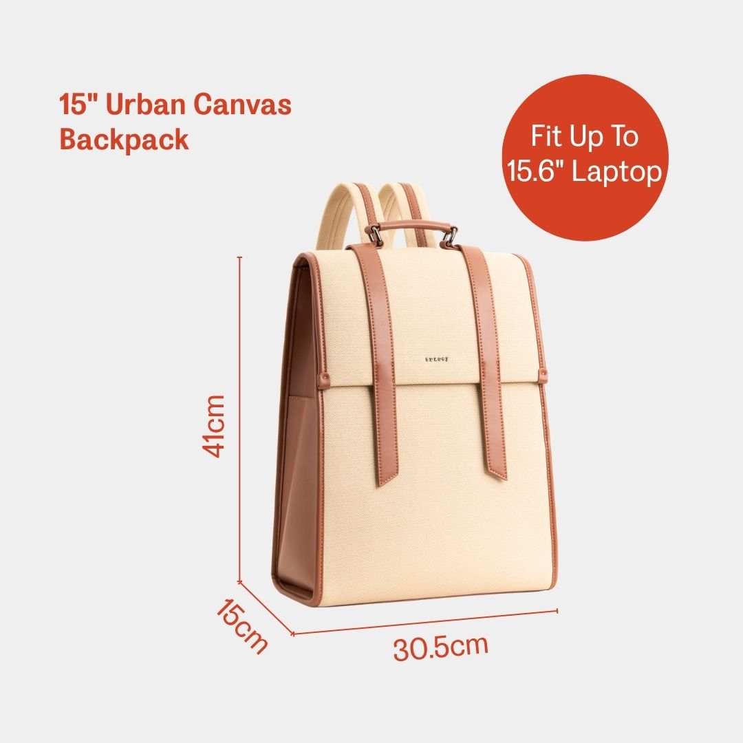 Urban Canvas Essential 15-Inch Backpack