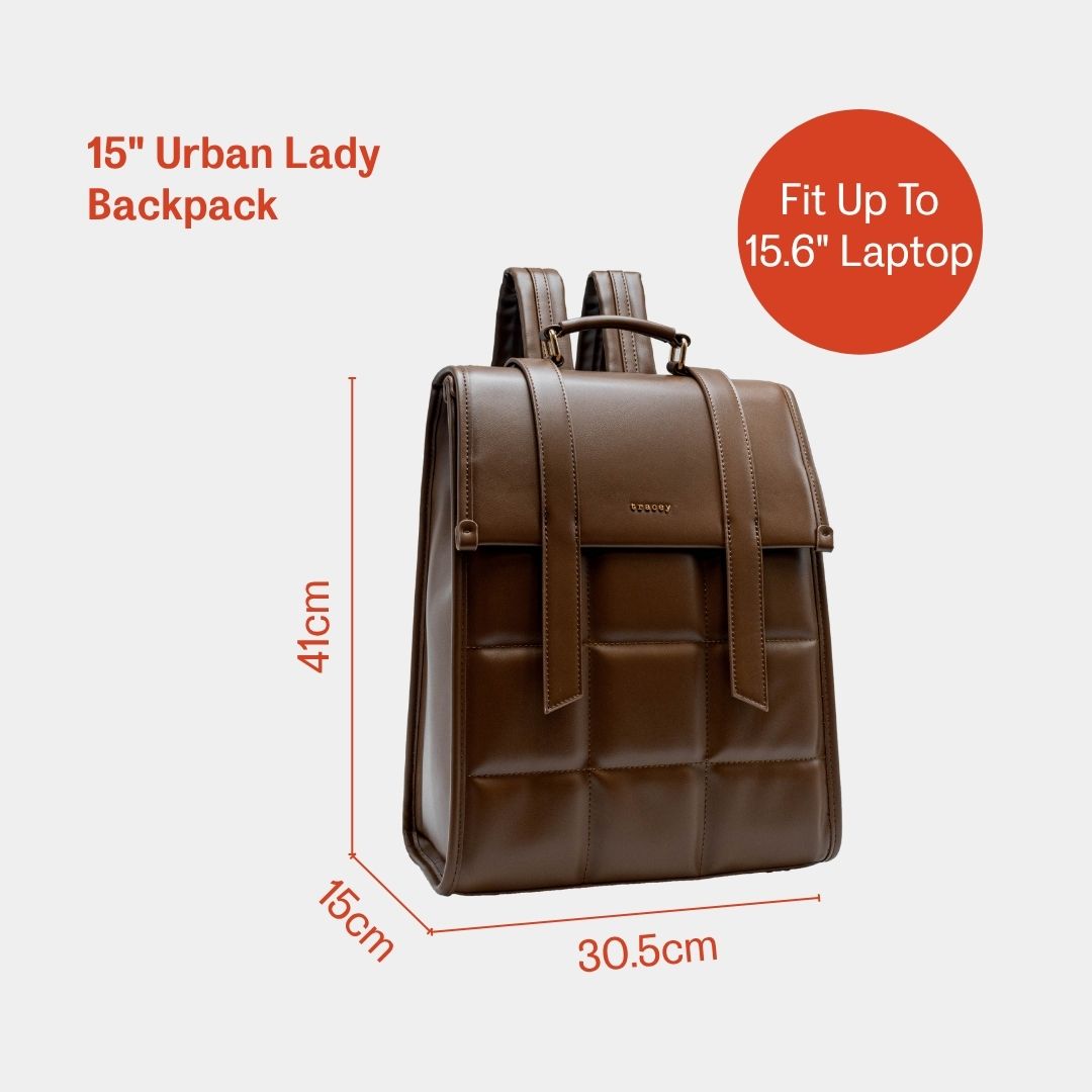 Urban Lady 15-Inch Backpack (Messy-No-More)