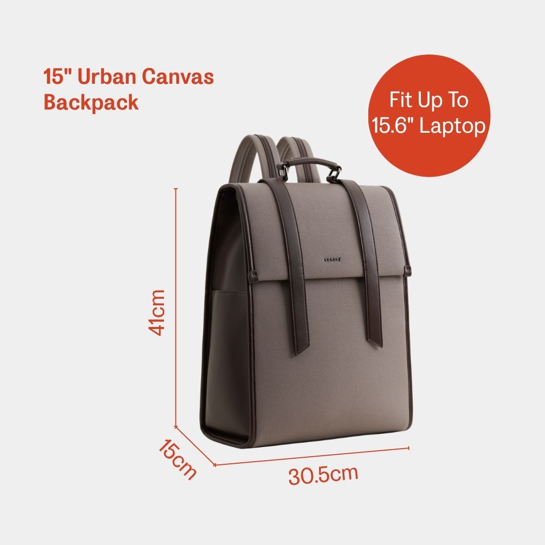 Urban Canvas Essential 15-Inch Backpack
